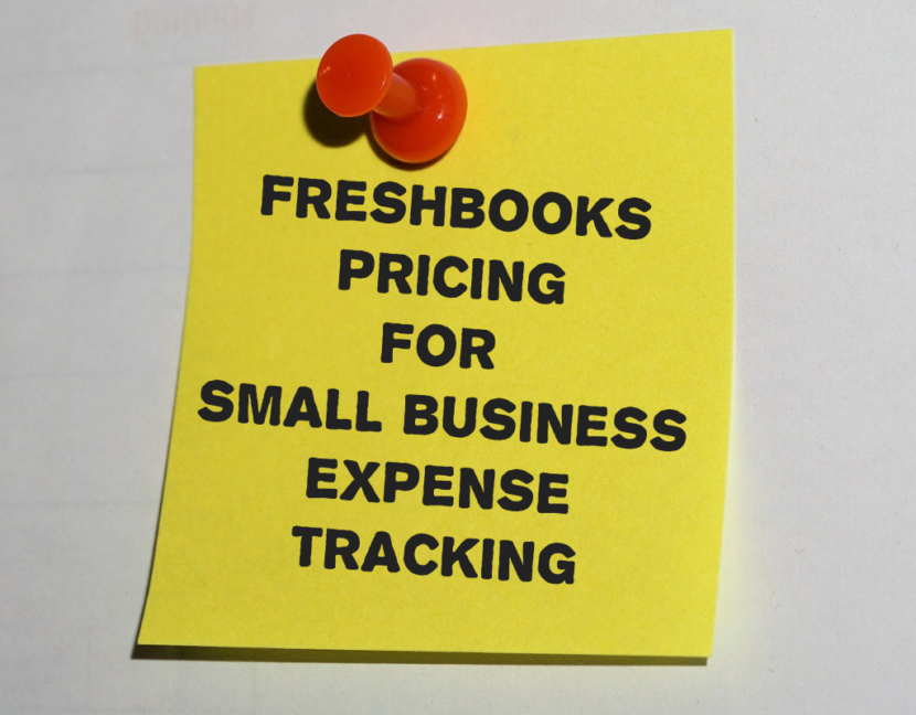 FreshBooks pricing for Small Business Expense Tracking 2019